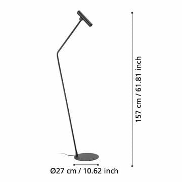 Lattiala Almudaina - 27 cm - Valaistus - Sisävalaistus & lamput - Lattiavalaisin - 5-vartinen lattiavalaisin