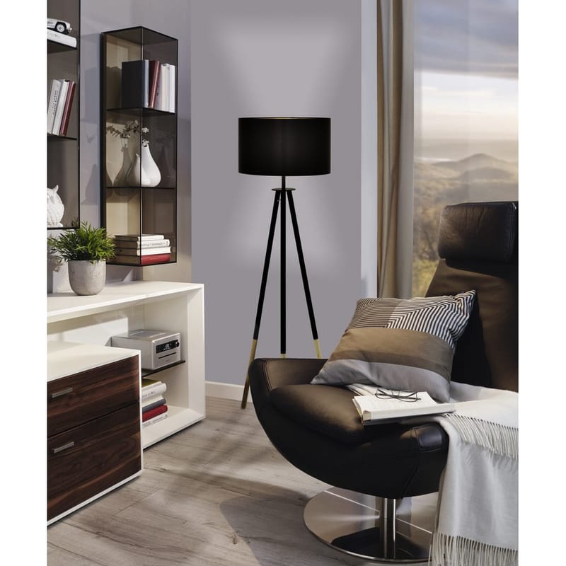 Lattiala Bidford - 46 cm - Valaistus - Sisävalaistus & lamput - Lattiavalaisin - 3-vartinen lattiavalaisin