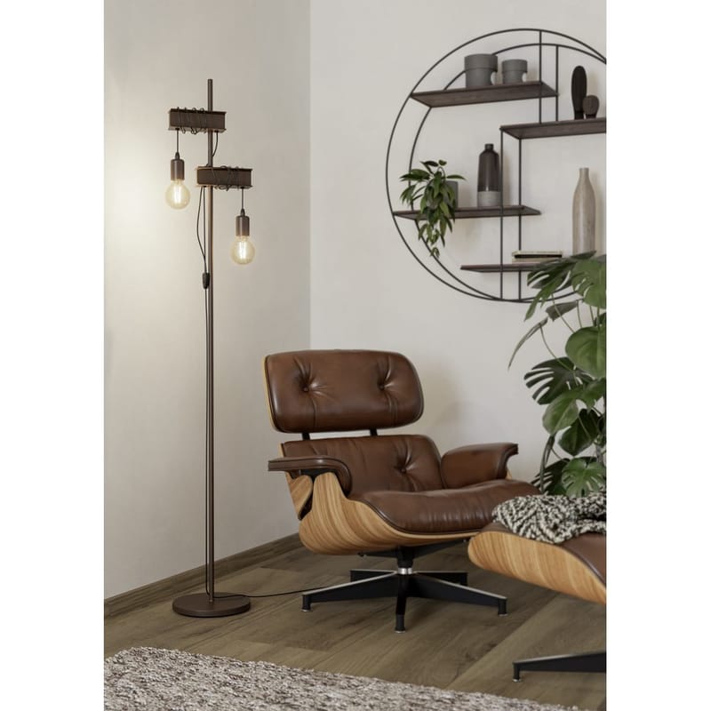 Lattiala Townshend - 25 cm - Valaistus - Sisävalaistus & lamput - Lattiavalaisin - 3-vartinen lattiavalaisin