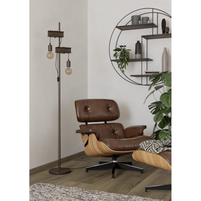 Lattiala Townshend - 25 cm - Valaistus - Sisävalaistus & lamput - Lattiavalaisin - 3-vartinen lattiavalaisin