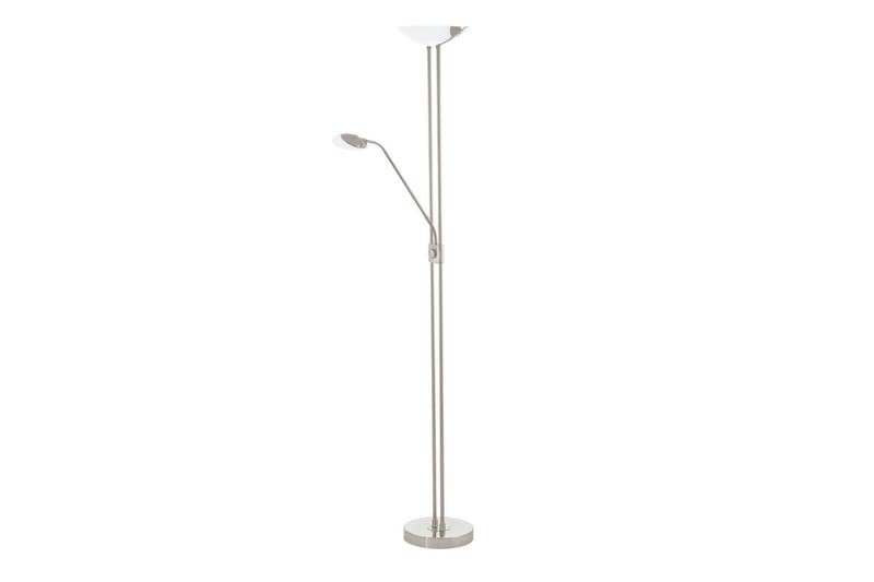 Lattialamppu Eglo Baya Led Nickel-Matt Valkoinen, Hienostunut - Valkoinen/Harmaa - Valaistus - Sisävalaistus & lamput - Lattiavalaisin - 3-vartinen lattiavalaisin