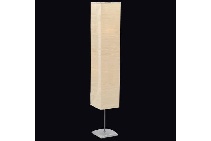 Lattialamppu Terästelineellä 135 cm. - Kerma - 5-vartinen lattiavalaisin - Lightbox - PH lamppu - Verkkovalaisin - 2-vartinen lattiavalaisin - Uplight lattiavalaisin - 3-vartinen lattiavalaisin - Kaarivalaisin - Olohuoneen valaisin - Tiffanylamppu - Riisipaperivalaisin - Lattiavalaisin