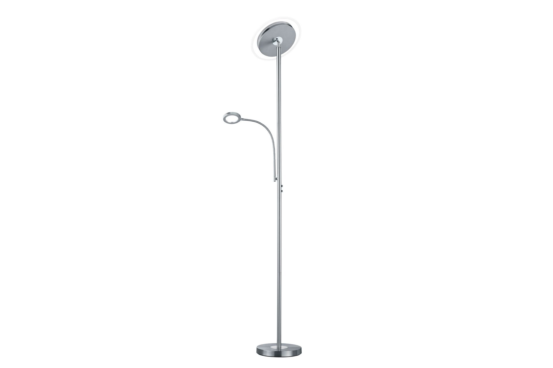 Lattiavalaisin Ackbar Uplighter LED Nikkeli - TRIO - Valaistus - Sisävalaistus & lamput - Lattiavalaisin - 3-vartinen lattiavalaisin
