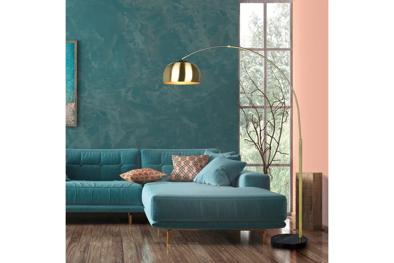 Lattiavalaisin Argentina E27 Mattamessinki - TRIO - Valaistus - Sisävalaistus & lamput - Lattiavalaisin - 2-vartinen lattiavalaisin