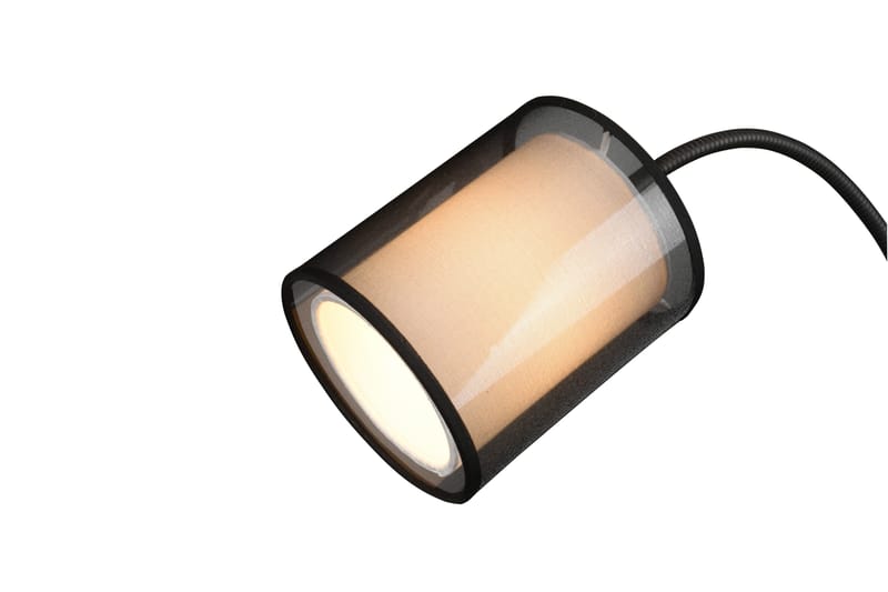 Lattiavalaisin Burton Lukuvalolla E27+E14 Mattamusta - TRIO - Valaistus - Sisävalaistus & lamput - Lattiavalaisin - 3-vartinen lattiavalaisin