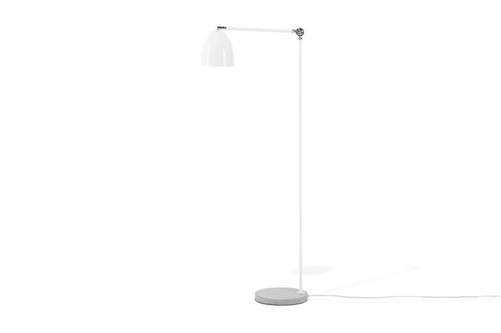 Lattiavalaisin Chanza 165 cm - Valkoinen - 5-vartinen lattiavalaisin - Lightbox - PH lamppu - Verkkovalaisin - 2-vartinen lattiavalaisin - Uplight lattiavalaisin - 3-vartinen lattiavalaisin - Kaarivalaisin - Olohuoneen valaisin - Tiffanylamppu - Riisipaperivalaisin - Lattiavalaisin