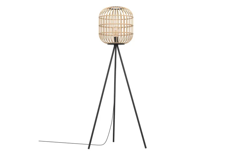 Lattiavalaisin Eglo Bordesley - Musta - Valaistus - Sisävalaistus & lamput - Lattiavalaisin - 3-vartinen lattiavalaisin