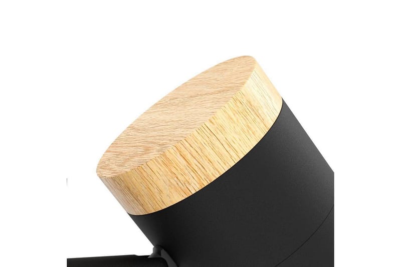 Lattiavalaisin Eglo Cartagena Musta/Puu 3 Lampulla - Valaistus - Sisävalaistus & lamput - Lattiavalaisin - 3-vartinen lattiavalaisin