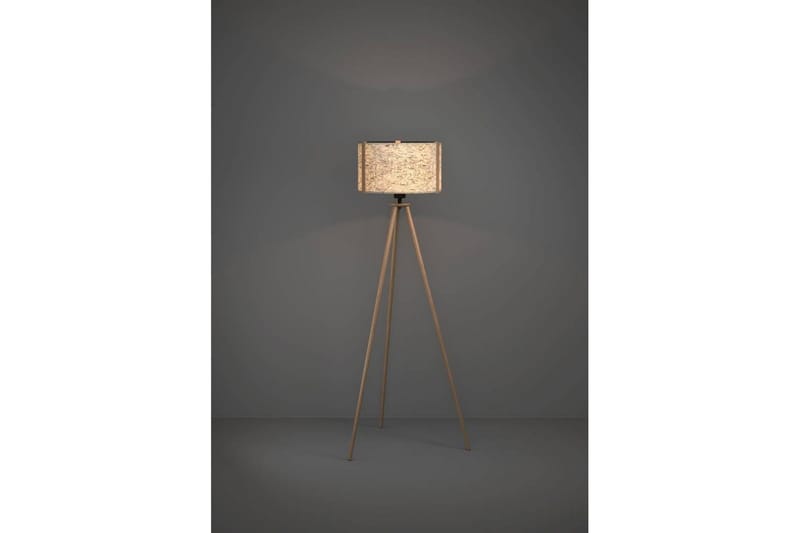 Lattiavalaisin Eglo Hontongas Ruskea - Valaistus - Sisävalaistus & lamput - Lattiavalaisin - 3-vartinen lattiavalaisin