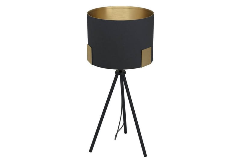 Lattiavalaisin Eglo Tortola 1 Musta/Messinki, undefined