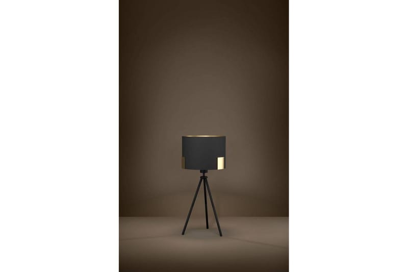 Lattiavalaisin Eglo Tortola 1 Musta/Messinki - Valaistus - Sisävalaistus & lamput - Lattiavalaisin - 3-vartinen lattiavalaisin