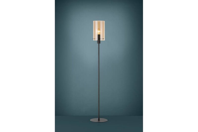 Lattiavalaisin Eglo Polverara Musta/Meripihka - Valaistus - Sisävalaistus & lamput - Lattiavalaisin - 3-vartinen lattiavalaisin