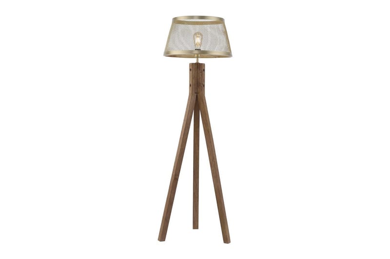 Lattiavalaisin Frederik - 46x145x46 cm - Valaistus - Sisävalaistus & lamput - Lattiavalaisin - 3-vartinen lattiavalaisin