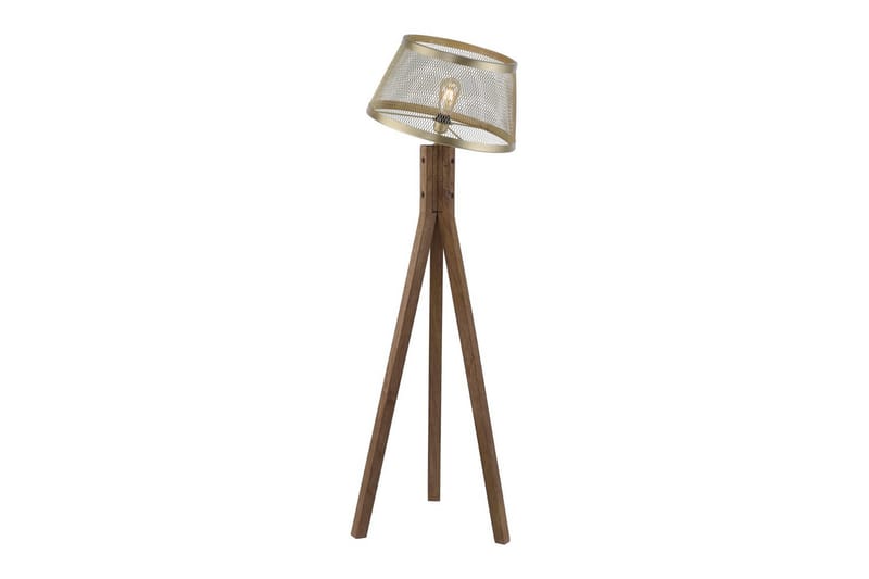 Lattiavalaisin Frederik - 46x145x46 cm - Valaistus - Sisävalaistus & lamput - Lattiavalaisin - 3-vartinen lattiavalaisin