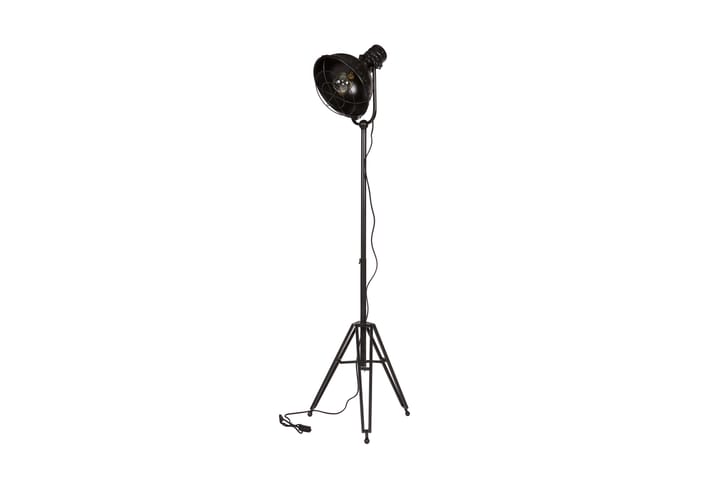 Lattiavalaisin Galahad - Musta - 5-vartinen lattiavalaisin - Lightbox - PH lamppu - Verkkovalaisin - 2-vartinen lattiavalaisin - Uplight lattiavalaisin - 3-vartinen lattiavalaisin - Kaarivalaisin - Olohuoneen valaisin - Tiffanylamppu - Riisipaperivalaisin - Lattiavalaisin