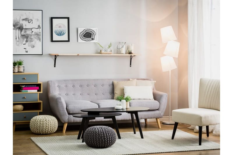 Lattiavalaisin Grande 164 cm - Valaistus - Sisävalaistus & lamput - Lattiavalaisin - 3-vartinen lattiavalaisin