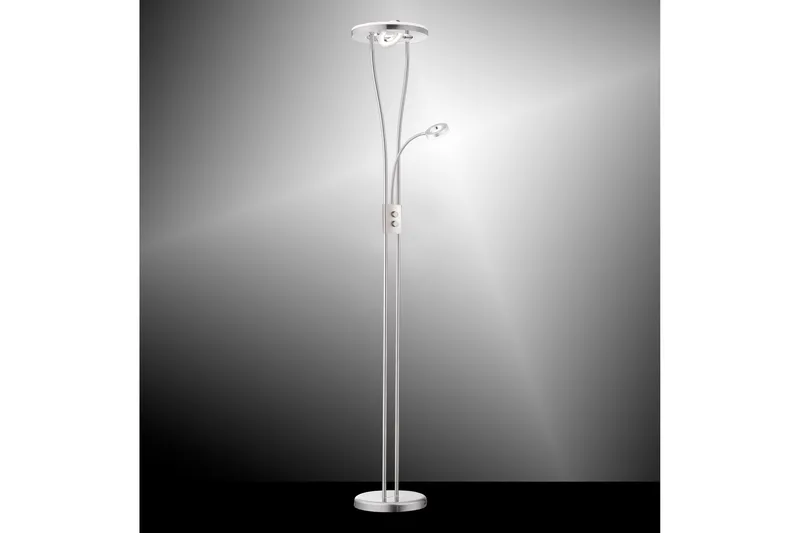 Lattiavalaisin Helia - Vaaleanharmaa - Valaistus - Sisävalaistus & lamput - Lattiavalaisin - 3-vartinen lattiavalaisin