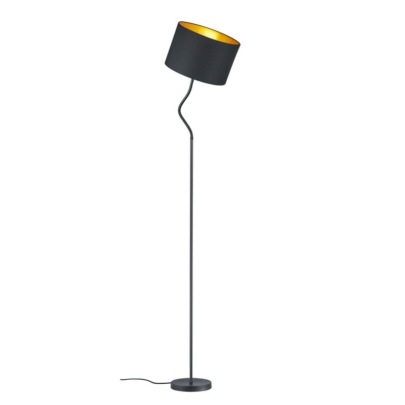 Lattiavalaisin Hostel - Taivutettu, Kaari - Valaistus - Sisävalaistus & lamput - Lattiavalaisin - 3-vartinen lattiavalaisin