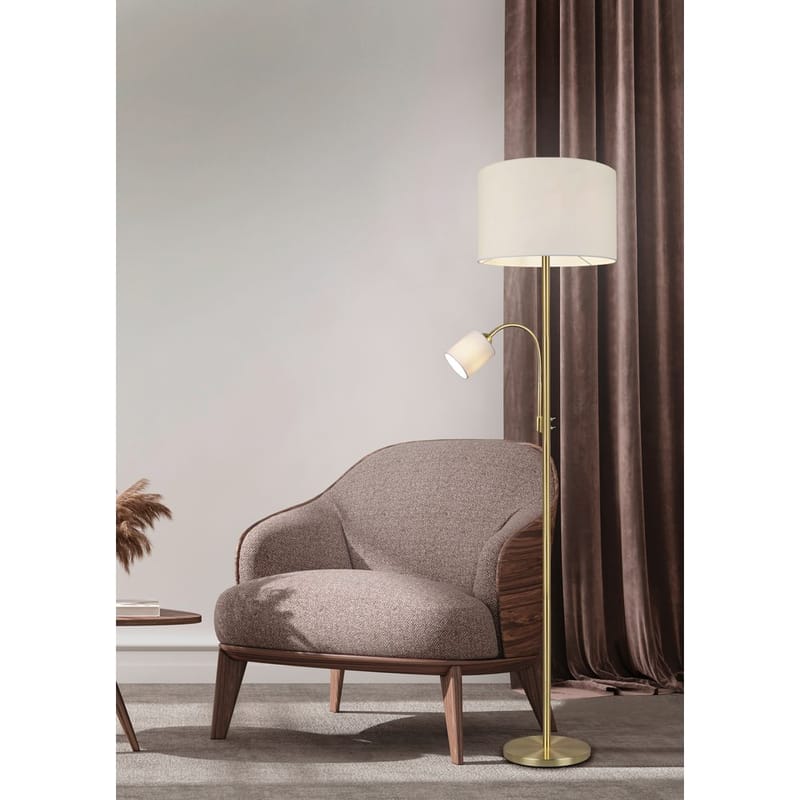 Lattiavalaisin Hotel - Mattamessinki - Valaistus - Sisävalaistus & lamput - Lattiavalaisin - 3-vartinen lattiavalaisin