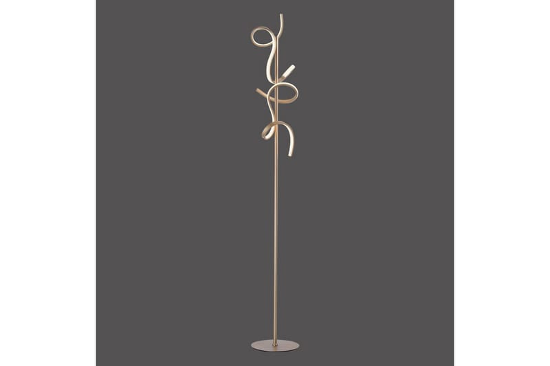 Lattiavalaisin Kiharat - 22x156x22 cm - Valaistus - Sisävalaistus & lamput - Lattiavalaisin - 3-vartinen lattiavalaisin