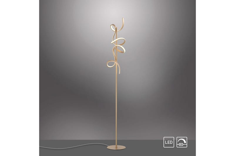 Lattiavalaisin Kiharat - 22x156x22 cm - Valaistus - Sisävalaistus & lamput - Lattiavalaisin - 3-vartinen lattiavalaisin