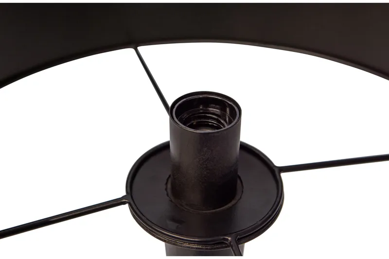 Lattiavalaisin Rosenau - Musta/Messinki - Valaistus - Sisävalaistus & lamput - Lattiavalaisin - 3-vartinen lattiavalaisin