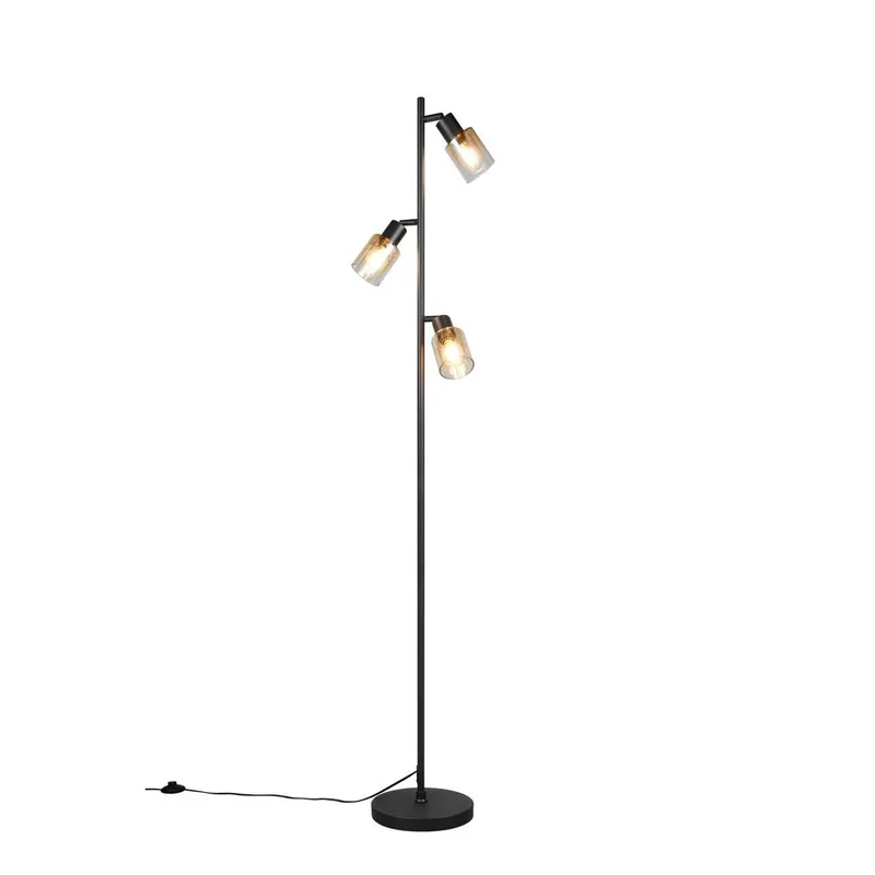 Lattiavalaisin TRIO Cadiz, Mattamusta/Meripihka