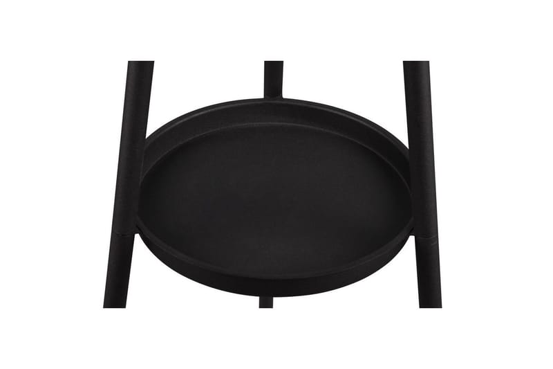 Lattiavalaisin TRIO Colette Mattamusta - Mattamusta - Valaistus - Sisävalaistus & lamput - Lattiavalaisin - 3-vartinen lattiavalaisin