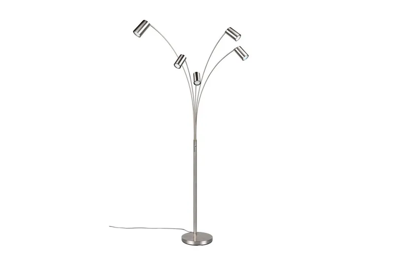 Lattiavalaisin TRIO Marley Harjattu teräs - Harjattu teräs - Valaistus - Sisävalaistus & lamput - Lattiavalaisin - 3-vartinen lattiavalaisin