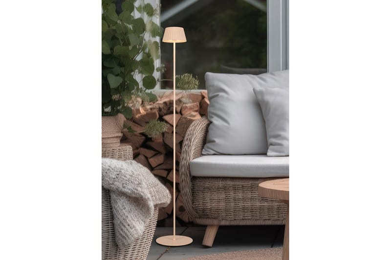 Lattiavalaisin TRIO Suarez Hiekka - Hiekka - Valaistus - Sisävalaistus & lamput - Lattiavalaisin - 3-vartinen lattiavalaisin