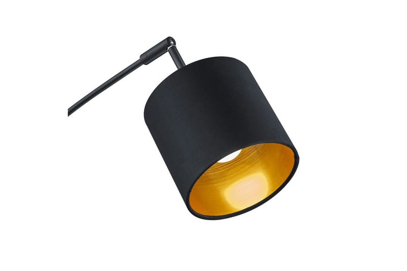 Lattiavalaisin TRIO Tommy Kaareva Mattamusta - Mattamusta - Valaistus - Sisävalaistus & lamput - Lattiavalaisin - 3-vartinen lattiavalaisin