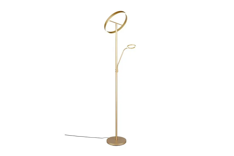 Lattiavalaisin TRIO Willis Kulta - Kulta - Valaistus - Sisävalaistus & lamput - Lattiavalaisin - 3-vartinen lattiavalaisin