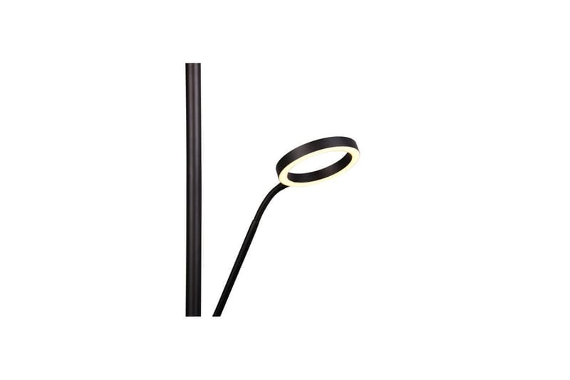 Lattiavalaisin TRIO Willis Mattamusta - Mattamusta - Valaistus - Sisävalaistus & lamput - Lattiavalaisin - 3-vartinen lattiavalaisin