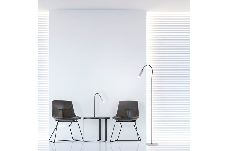 Lattiavalaisin Pure-Gemin Alumiini - Valaistus - Sisävalaistus & lamput - Lattiavalaisin - 3-vartinen lattiavalaisin