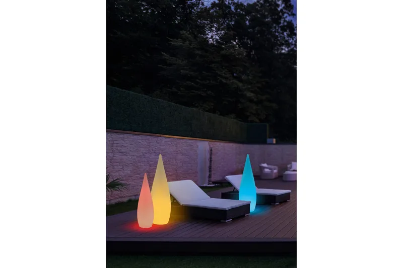 Lattiavalaisin Palmas 80 cm LED Valkoinen - TRIO - Valaistus - Sisävalaistus & lamput - Lattiavalaisin - 3-vartinen lattiavalaisin