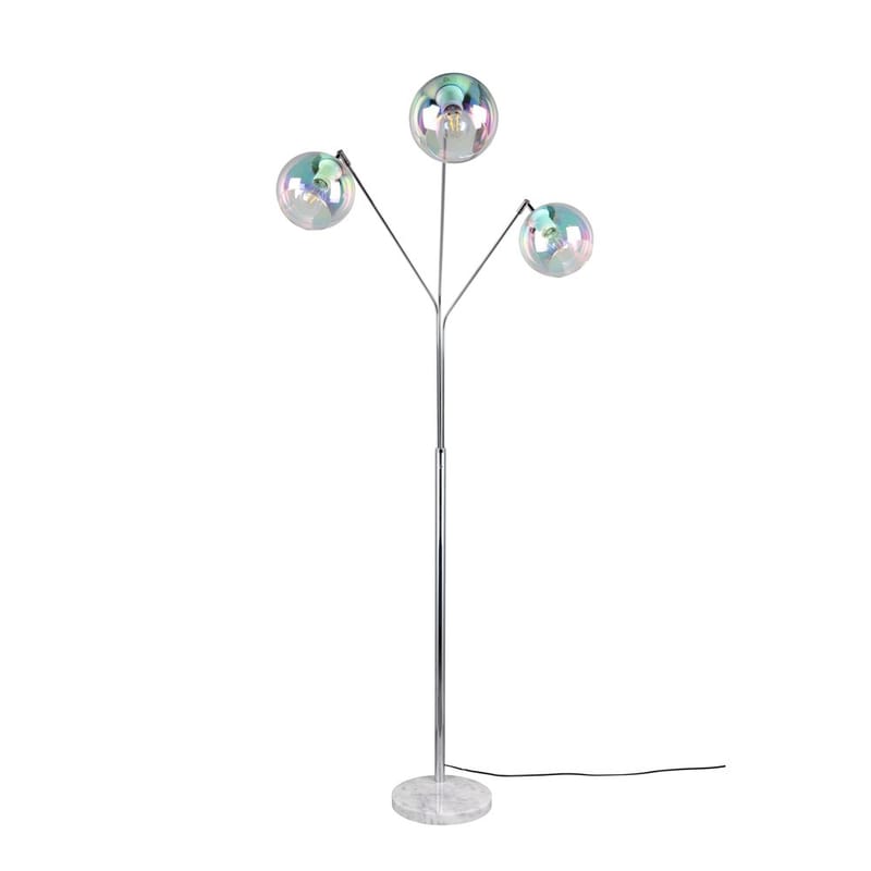 Lattiavalaisin Paxton - Kromi - Valaistus - Sisävalaistus & lamput - Lattiavalaisin - 3-vartinen lattiavalaisin