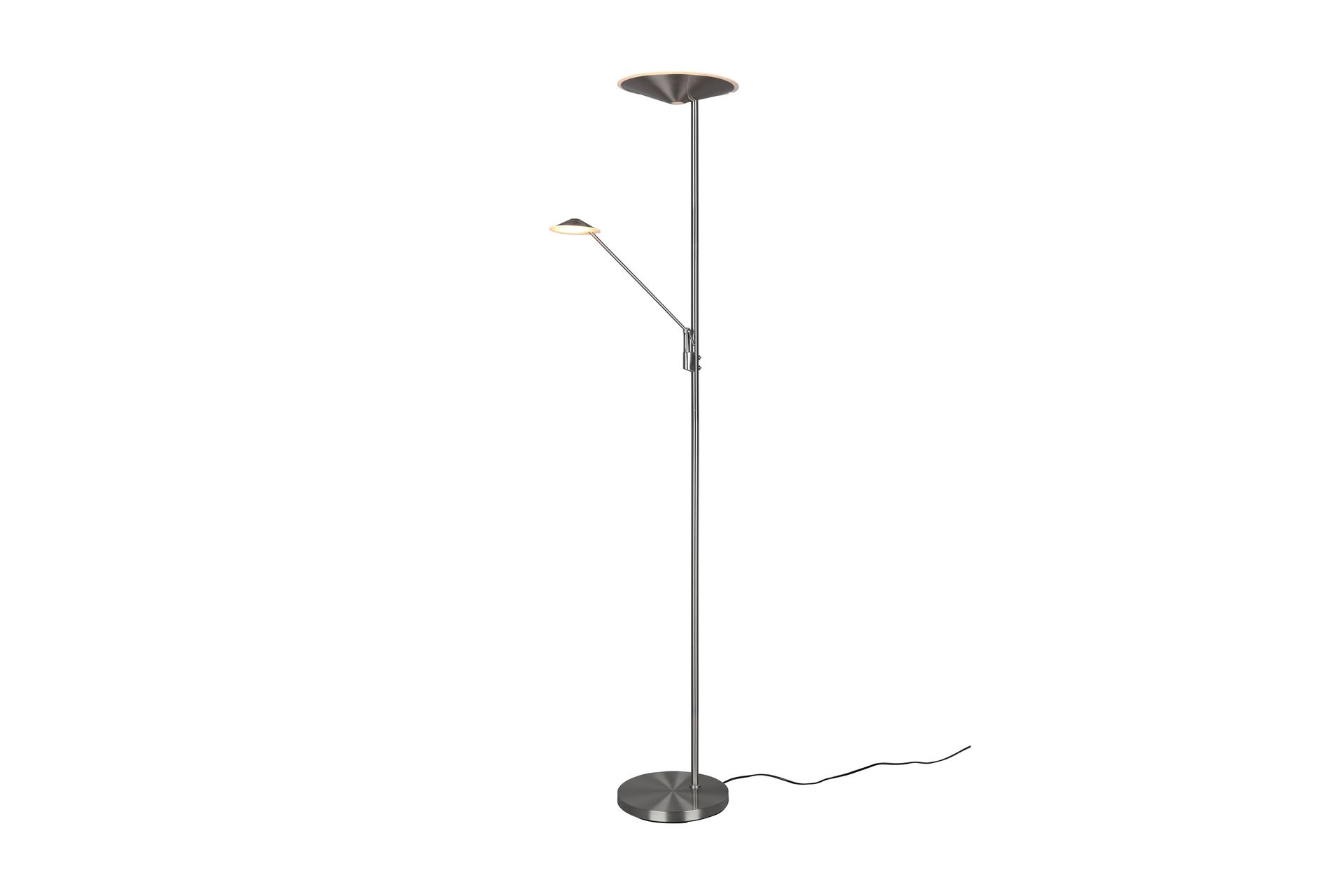 LED-Lattiavalaisin Brantford  Harjattu Teräs - TRIO - Valaistus - Sisävalaistus & lamput - Lattiavalaisin - 3-vartinen lattiavalaisin