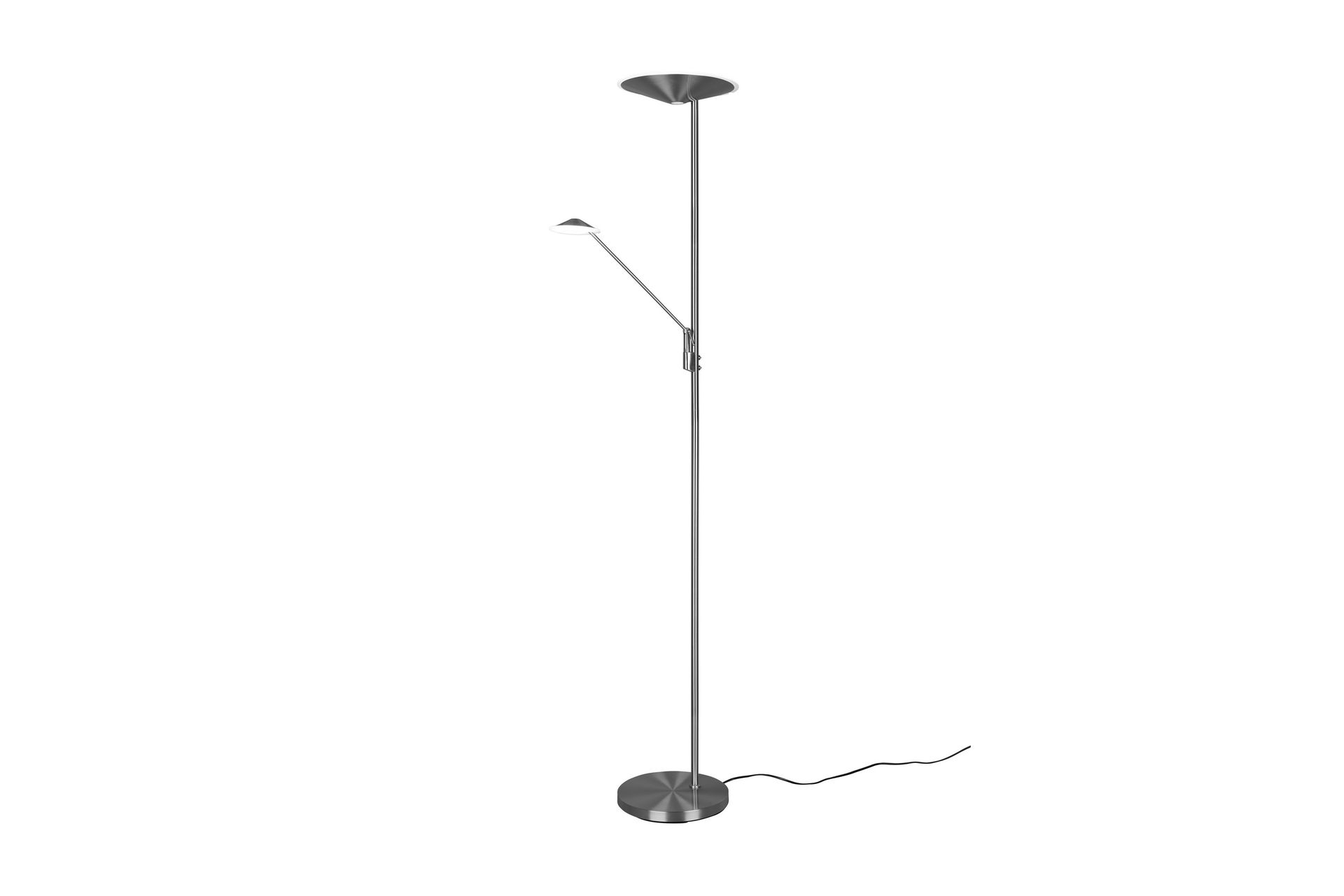 LED-Lattiavalaisin Brantford  Harjattu Teräs - TRIO - Valaistus - Sisävalaistus & lamput - Lattiavalaisin - 3-vartinen lattiavalaisin