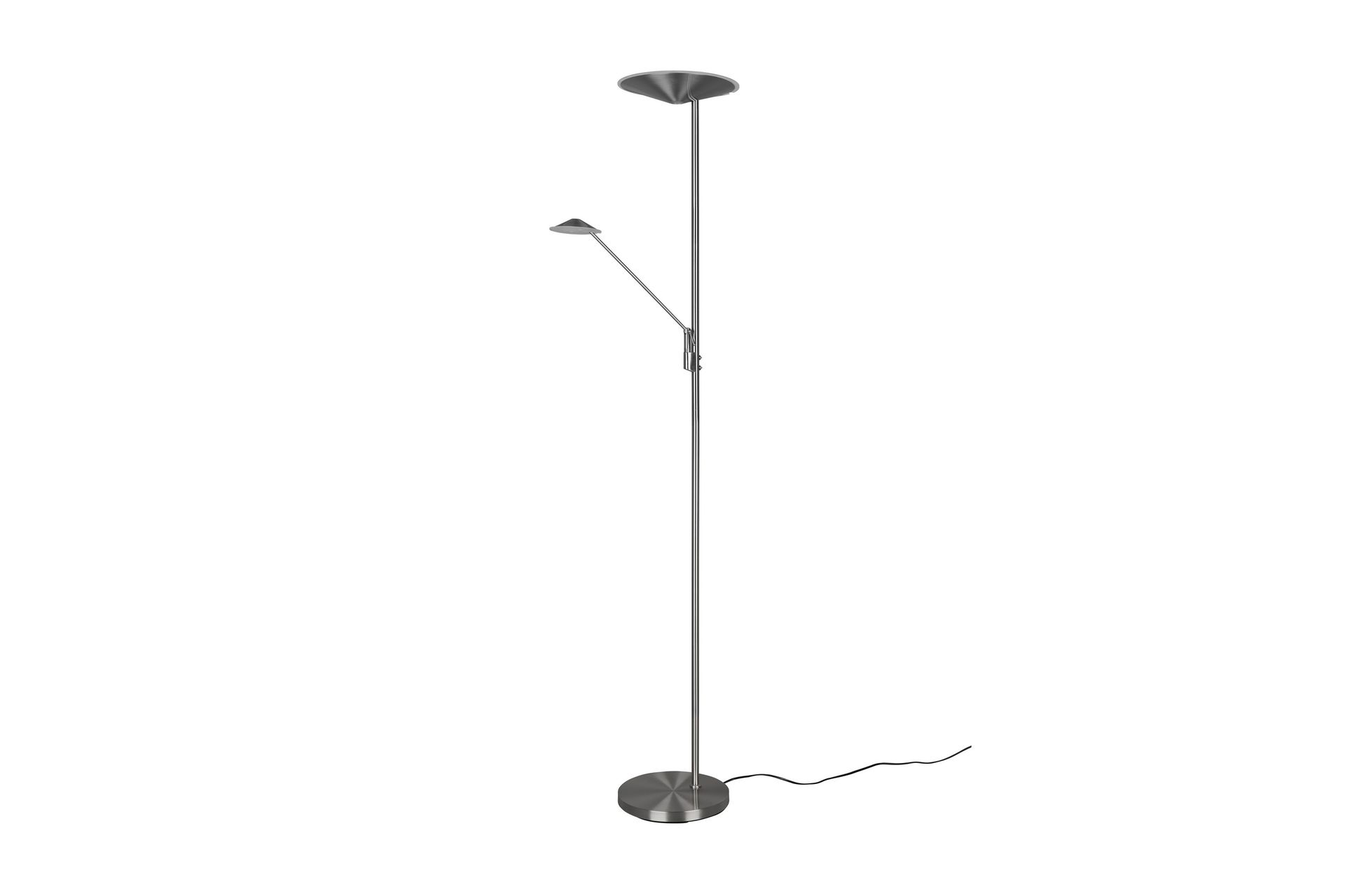 LED-Lattiavalaisin Brantford  Harjattu Teräs - TRIO - Valaistus - Sisävalaistus & lamput - Lattiavalaisin - 3-vartinen lattiavalaisin