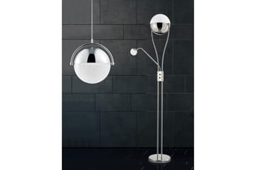 LED-Lattiavalaisin Chris Kromi - Kromi - Valaistus - Sisävalaistus & lamput - Lattiavalaisin - 5-vartinen lattiavalaisin