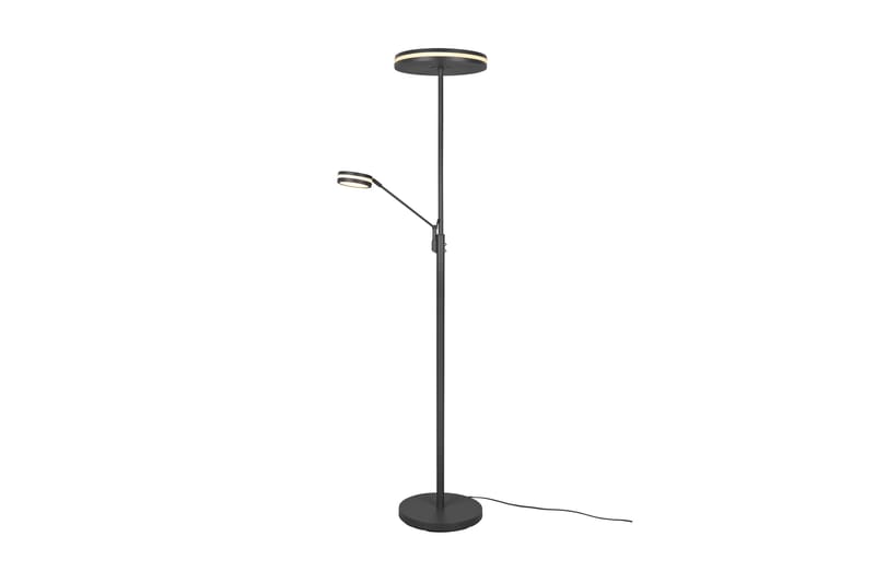 LED-Lattiavalaisin Franklin Uplighter Antrasiitti - Trio - Valaistus - Sisävalaistus & lamput - Lattiavalaisin - 3-vartinen lattiavalaisin