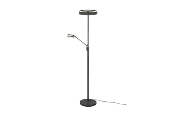 LED-Lattiavalaisin Franklin Uplighter Antrasiitti - Trio - Valaistus - Sisävalaistus & lamput - Lattiavalaisin - 5-vartinen lattiavalaisin