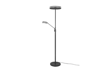LED-Lattiavalaisin Franklin Uplighter Antrasiitti - Trio - Valaistus - Sisävalaistus & lamput - Lattiavalaisin - 5-vartinen lattiavalaisin