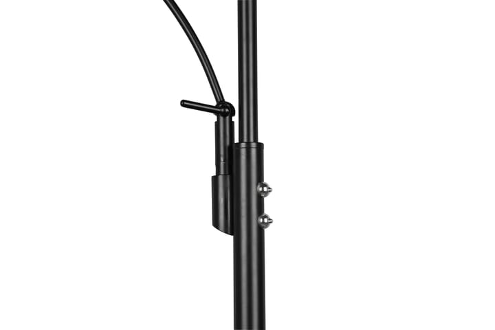 LED-Lattiavalaisin Granby  Mattamusta - TRIO - 5-vartinen lattiavalaisin - Lightbox - PH lamppu - Verkkovalaisin - Uplight lattiavalaisin - 3-vartinen lattiavalaisin - Kaarivalaisin - Olohuoneen valaisin - 2-vartinen lattiavalaisin - Tiffanylamppu - Riisipaperivalaisin - Lattiavalaisin