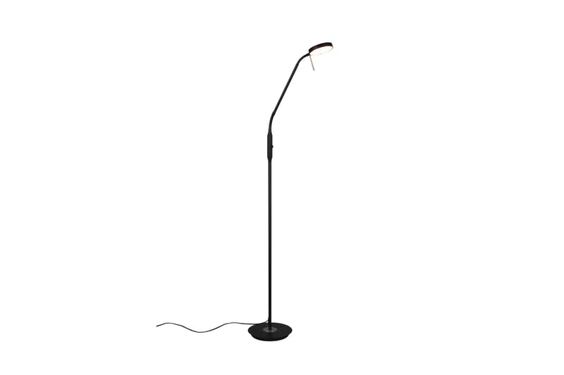 Led Lattiavalaisin Monza Mattamusta - Trio - Valaistus - Sisävalaistus & lamput - Lattiavalaisin - 3-vartinen lattiavalaisin