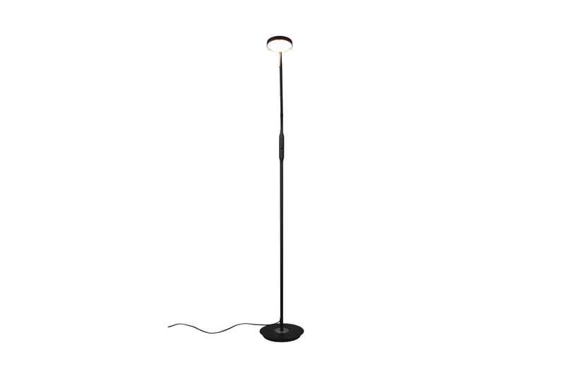 Led Lattiavalaisin Monza Mattamusta - Trio - Valaistus - Sisävalaistus & lamput - Lattiavalaisin - 3-vartinen lattiavalaisin