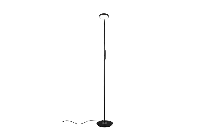 Led Lattiavalaisin Monza Mattamusta - Trio - Valaistus - Sisävalaistus & lamput - Lattiavalaisin - 3-vartinen lattiavalaisin