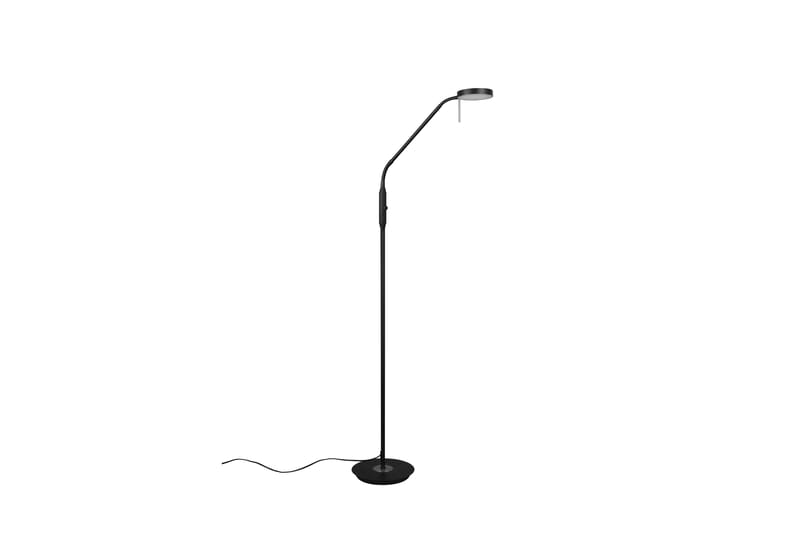 Led Lattiavalaisin Monza Mattamusta - Trio - Valaistus - Sisävalaistus & lamput - Lattiavalaisin - 3-vartinen lattiavalaisin