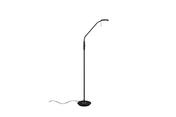 Led Lattiavalaisin Monza Mattamusta - Trio - Valaistus - Sisävalaistus & lamput - Lattiavalaisin - 5-vartinen lattiavalaisin