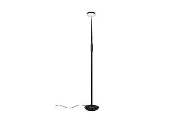 Led Lattiavalaisin Monza Mattamusta - Trio - Valaistus - Sisävalaistus & lamput - Lattiavalaisin - 5-vartinen lattiavalaisin